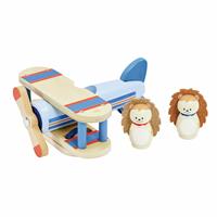 Chad Valley Alfie And Jo Wooden Plane Playset