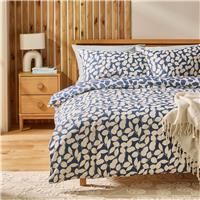 Argos Home Floral Print Blue Bedding Set - King size