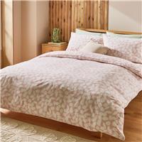 Argos Home Floral Print Pink Bedding Set - Double