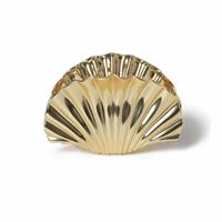 Freedom Gold-tone Large Shell Hair Claw