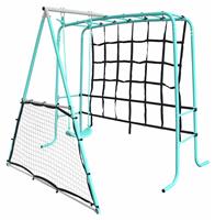 Chad Valley Kids Swing With Climbing Net And Rebounder