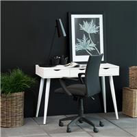 Furniture To Go Neptun 3 Drawer Office Desk - White