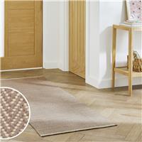 Argos Home Herringbone Grey Cotton Runner - 66x200cm