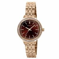 Radley Chocolate Brown Dial Rose Gold Plated Bracelet Watch