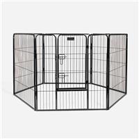 Lords & Labradors Puppy Play Pen Black - 80cm