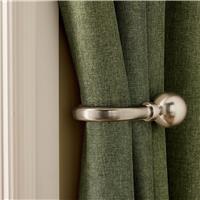 Argos Home 2 Pack Metal Ball Curtain Holdback - Silver