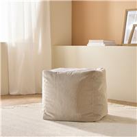 Kaikoo Cord Cube Pouffe - Natural