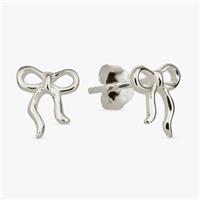 Revere Kids Sterling Silver Bow Earrings