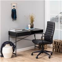 Furniture To Go Langley Office Desk - Black
