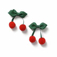 Flitzy Cherry Hair Clips - Set of 2