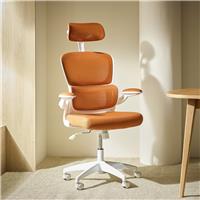 Habitat Oxley Mesh Plastic Chair - Orange