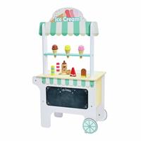 Chad Valley Wooden Ice Cream Stand Toy Set