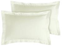 Habitat 400TC Egyptian Cotton Oxford Pillowcase Pair - White
