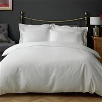 Habitat Egyptian Cotton 400TC Plain Cream Bedding Set-Double