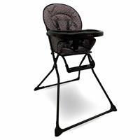 My Babiie MBHC1 Compact Highchair - Pink Leopard