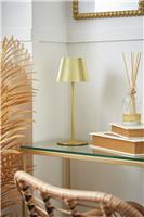 BHS Rechargeable LED Table Lamp - Gold