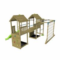 TP Toys Skywood Wooden Climbing Frame with Activity Centre