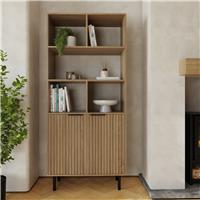 GFW Nervata 2 Door Sideboard - Natural
