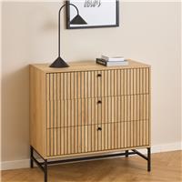 Furniture To Go Albany 3 Drawer Chest - Natural