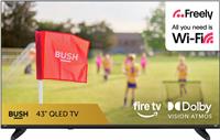 Bush 43 Inch 43QSF26 Smart 4K UHD HDR QLED Freely Fire TV