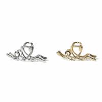 Freedom Metal Gold Swirl Claw Clip