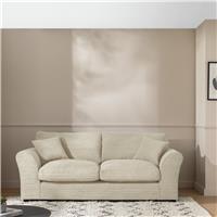 Argos Home Harry Cord 3 Seater Sofa - Stone