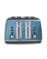 Morphy Richards 242049 Accents 4 Slice Toaster - Blue