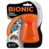 Bionic Treat Shaker Large Dog Chew Toy - Orange