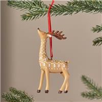 Argos Home Reindeer Hanging Christmas Ornament