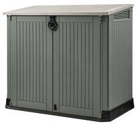 Keter 880L Store It Out Midi Garden Storage - Beige & Green