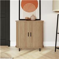 GFW Omari 2 Door Sideboard - Light Oak