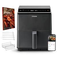 COSORI Dual Blaze CAFP584SKUKR 6.4L Air Fryer - Black