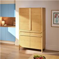 Habitat Leif 2 Door Kitchen Larder - Oak