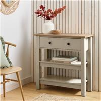 Argos Home Winchester 1 Drawer Console Table - Natural