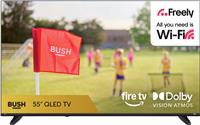 Bush 55 Inch 55QSF26 Smart 4K UHD HDR Freely Fire TV