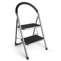 VonHaus 2 Tread Premium Foldable Step Ladder