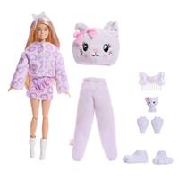 Barbie Reveal Cutie Reveal 13 Inch Doll with Sweet Bows Purple Kitten