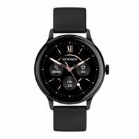Sekonda Flex Plus Black Silicone Smart Watch