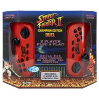 Fizz Creations Street Fighter II Duel Plug & Play Retro Gaming Console - Red