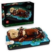 LEGO Ideas Floating Sea Otters Building Set for Adults 21366