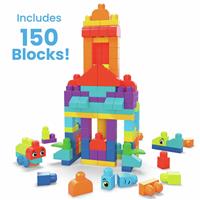 Mega Blocks 150 Piece Bigger Building Bag Block Toy