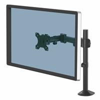 Fellowes Reflex Single Monitor Arm for Up to 32 Inch Monitors - Black
