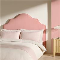 Habitat Daphne Velvet Kingsize Headboard - Pink