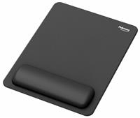 Fellowes Breyta XL Mousepad Wrist Rest - Black