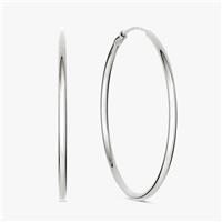Revere Sterling Silver 26mm Sleeper Hoop Earrings