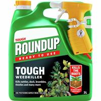 Roundup Tough Ready to Use Weedkiller - 3L