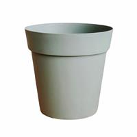 Ivyline 40cm Cleo plastic Planter with Wheels - Sage