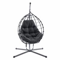 Pacific Lyon Outdoor Single Hanging Chair - Anthracite