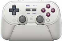 8BitDo Pro 3 Switch 2 & PC Wireless Controller - White