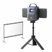 soundcore Nebula P1i 1080p Full HD Projector, 100-inch Screen And Stand